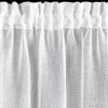 Zasłona świąteczna BIAŁA 150x60 cm – gotowa do zawieszenia