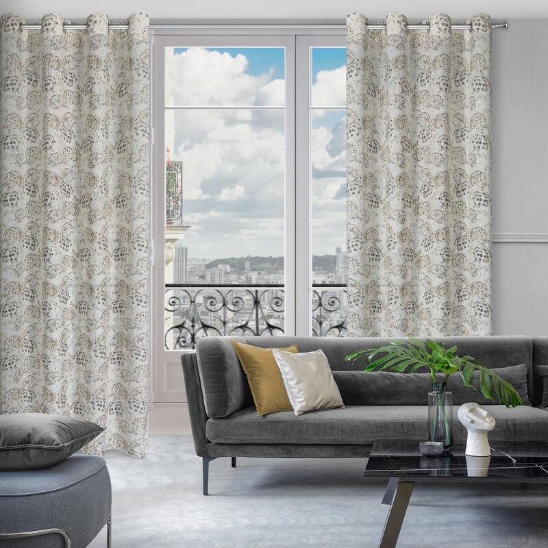 Zasłona gotowa Mira naturalna 140 x 250 cm – rozprasza światło