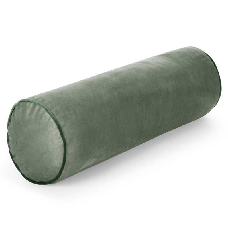 Poszewka Gaja oliwkowa 15 x 45 cm – miękki welwet