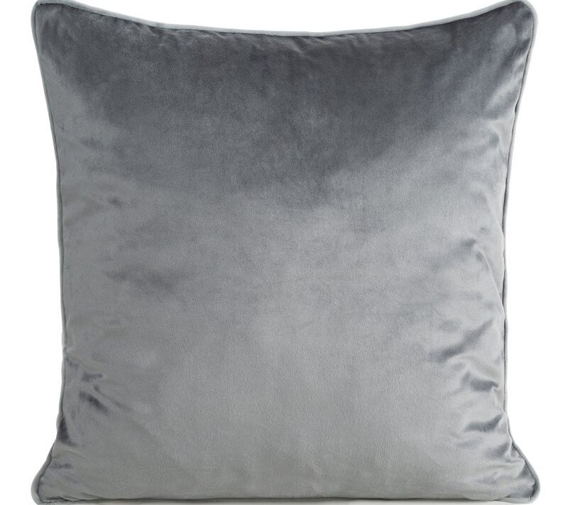 Poszewka welwet GAJA 2 stalowa 45 x 45 cm – wprowadzi przytulność