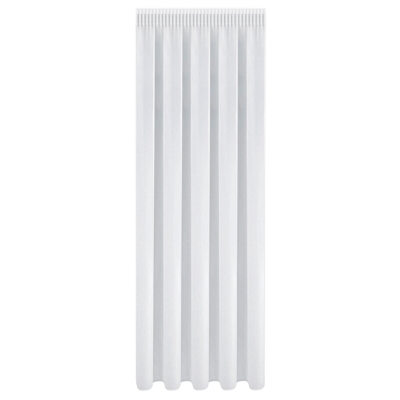 Firana gotowa Dalia biała 140 x 270 cm – rozprasza światło
