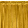 Zasłona gotowa D91 musztardowa 140 x 270 cm – zaciemnia pomieszczenie