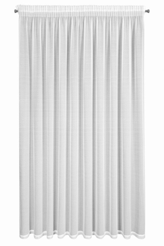 Firana gotowa Vanesa biała 300 x 270 cm – rozprasza światło