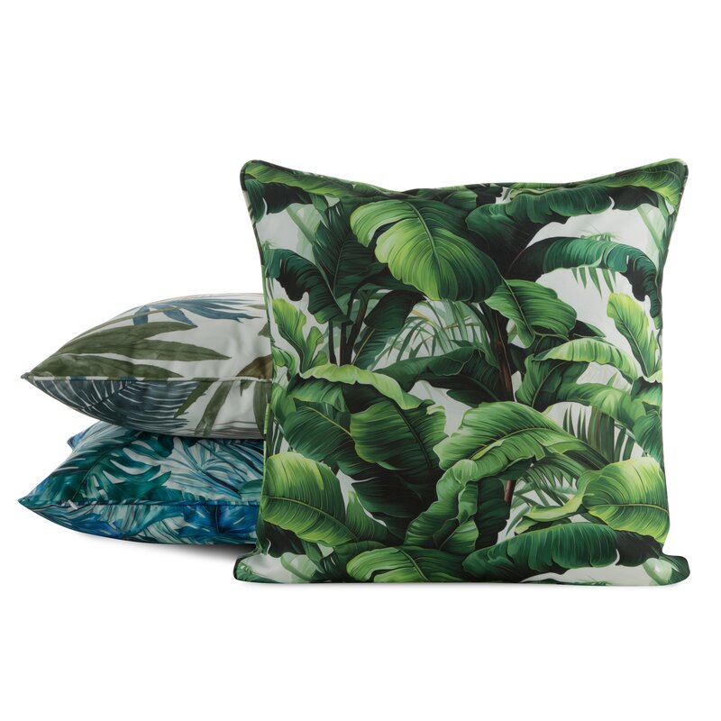 Poszewka dekoracyjna Garden6 niebieska 45 x 45 cm – wprowadza świeży klimat