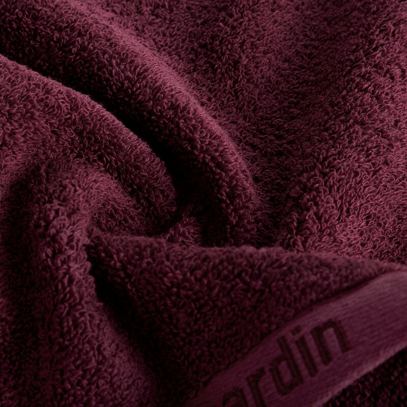Ręcznik Pierre Cardin EVI burgundowy 30 X 50 cm – z miękkiej bawełny