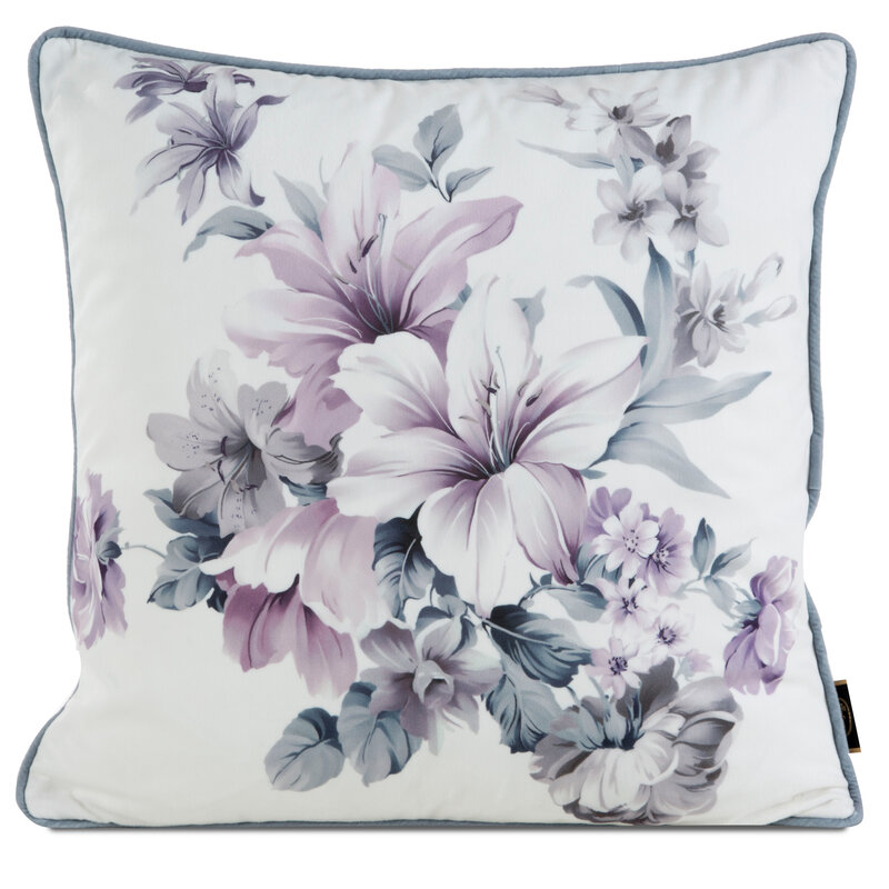 Poszewka welwetowa SI/PO/VELVET/05 kremowa 45x45 – dodaje przytulności