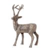 Figurka świąteczna M165B stalowa 17 x 7 x 39 cm – metalowa dekoracja