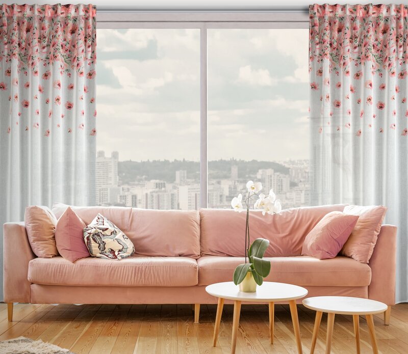 Zasłona gotowa Oliwia biała 140 x 270 cm – rozprasza światło