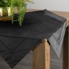 Obrus welwetowy czarny 85 x 85 cm – eleganckie tło dekoracji