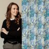 Zasłona gotowa Lena turkusowa 140 x 250 cm – wprowadza świeżość