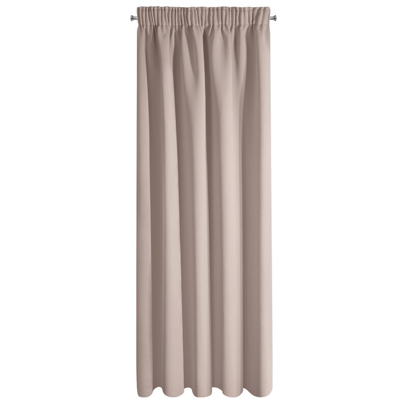 ZASŁONA GOTOWA D91 PARISA NA TAŚMIE 135 X 270 CM PUDROWY RÓŻ