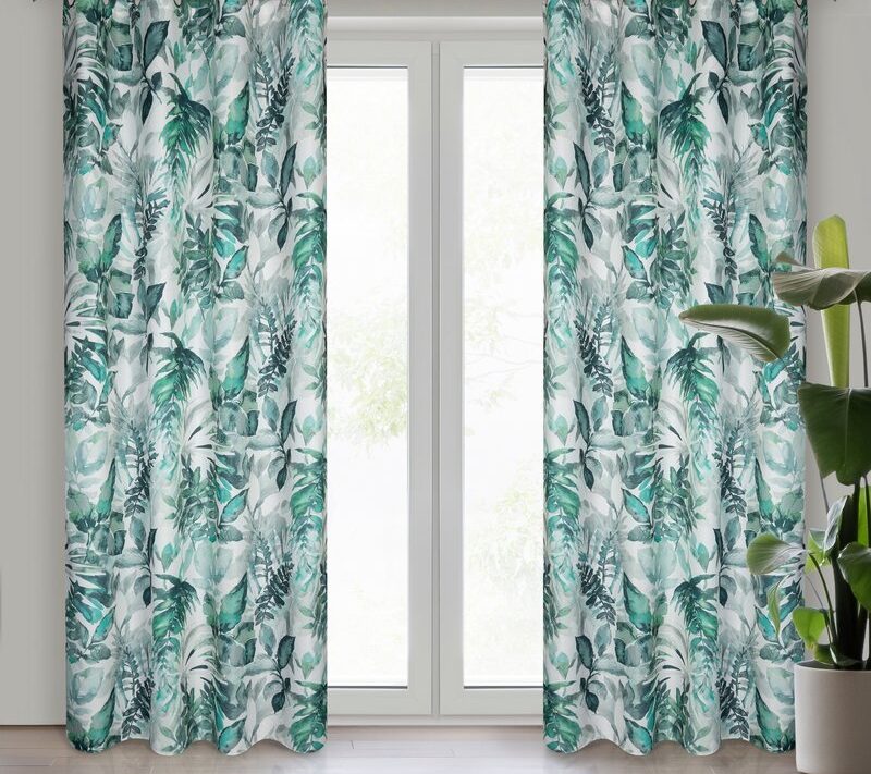 Zasłona gotowa Adeline biała 140 X 250 CM – świeżość i harmonia