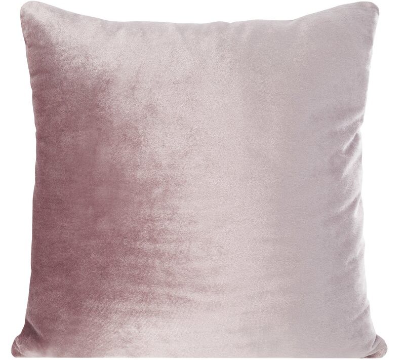 Poszewka welwetowa Samanta pudrowy róż 40 X 40 CM – miękka i subtelna