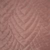 Narzuta welurowa SI/N/LUIZ różowa 170x210 – otuli ciepłem