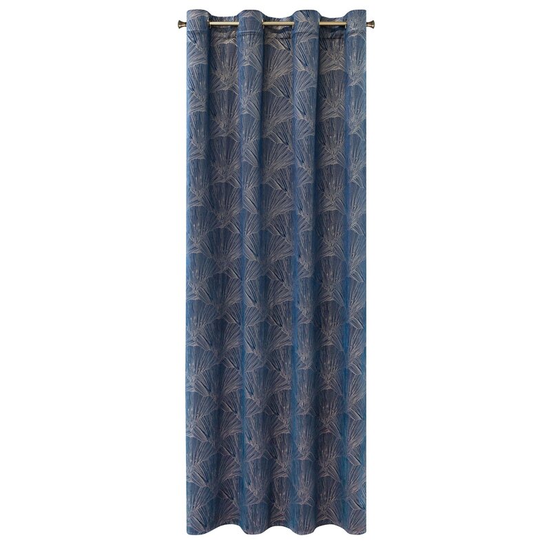 Zasłona gotowa Pierre Cardin granatowa 140 x 250 cm – zaciemnia pomieszczenie