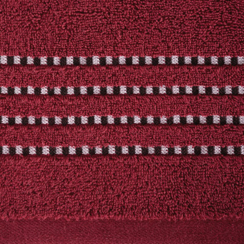 Ręcznik Fiore czerwony 50 x 90 cm – miękki i chłonny