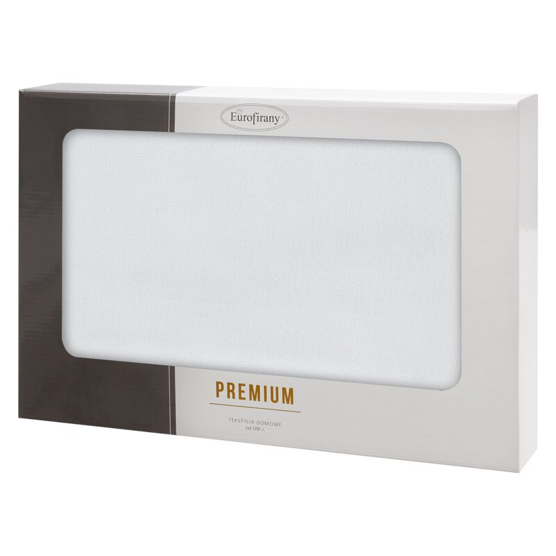 Obrus Mereżka biały 140 x 220 cm – elegancki na stół