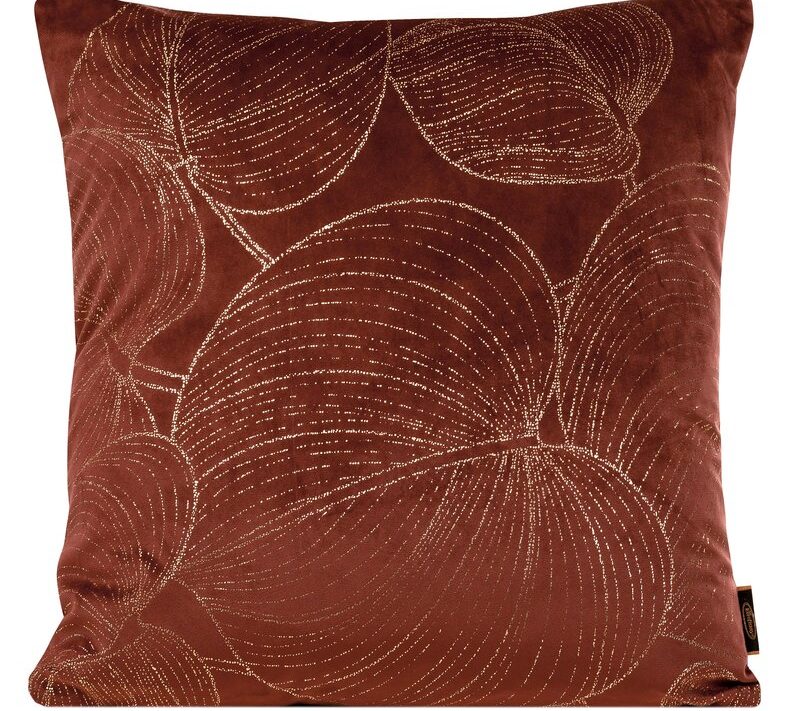 Poszewka Blink bordowa 45 x 45 cm – doda blasku wnętrzu
