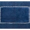Dywanik łazienkowy CHIC granatowy 60 x 90 cm – miękki i komfortowy