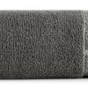 Ręcznik żakard Agis stalowy 70 x 140 cm – miękki i chłonny