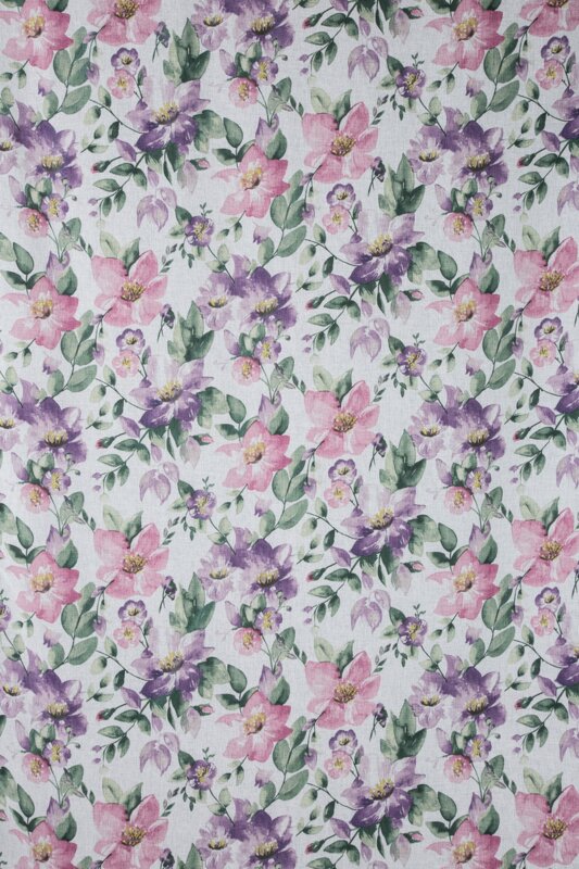 ZASŁONA GOTOWA IRIS 135 X 250 CM BIAŁY