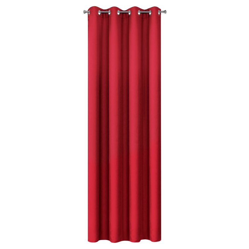 ZASŁONA GOTOWA D91 ADORE 140 X 250 CM CZERWONY