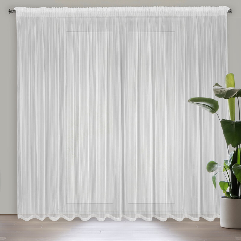 Firana gotowa Noelia biały 300 x 270 cm – rozproszone światło