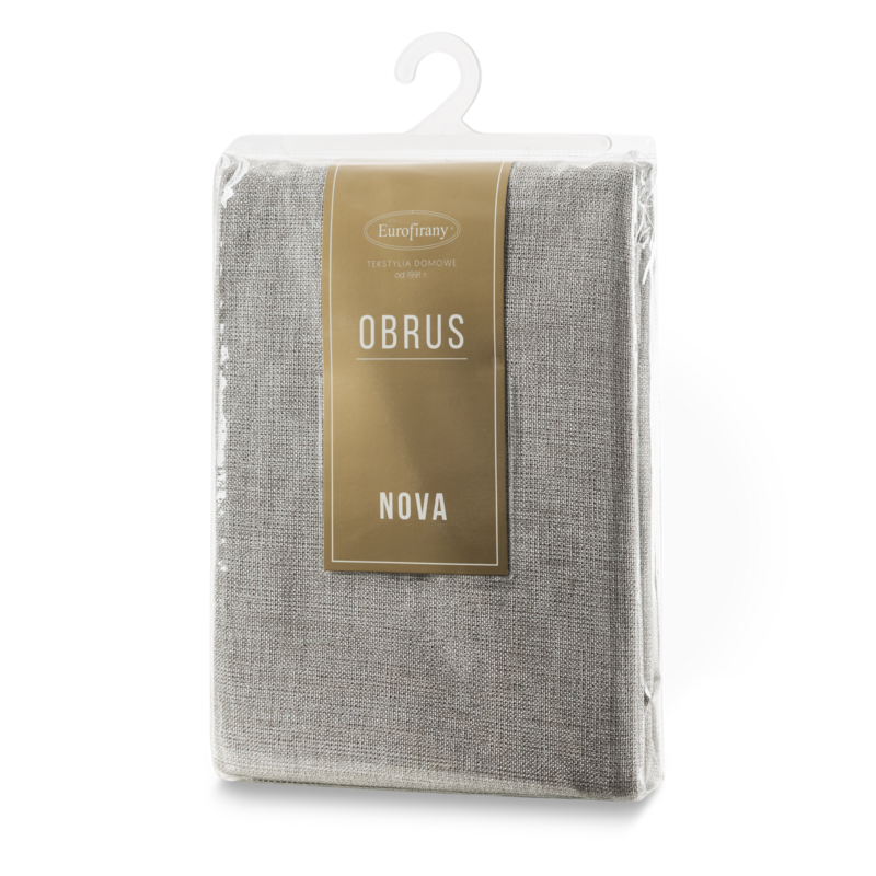 Obrus Stella srebrny O 180 cm – doda blasku jadalni