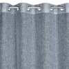 Zasłona gotowa Palermo szaro-niebieska 140x250 cm – rozproszone światło