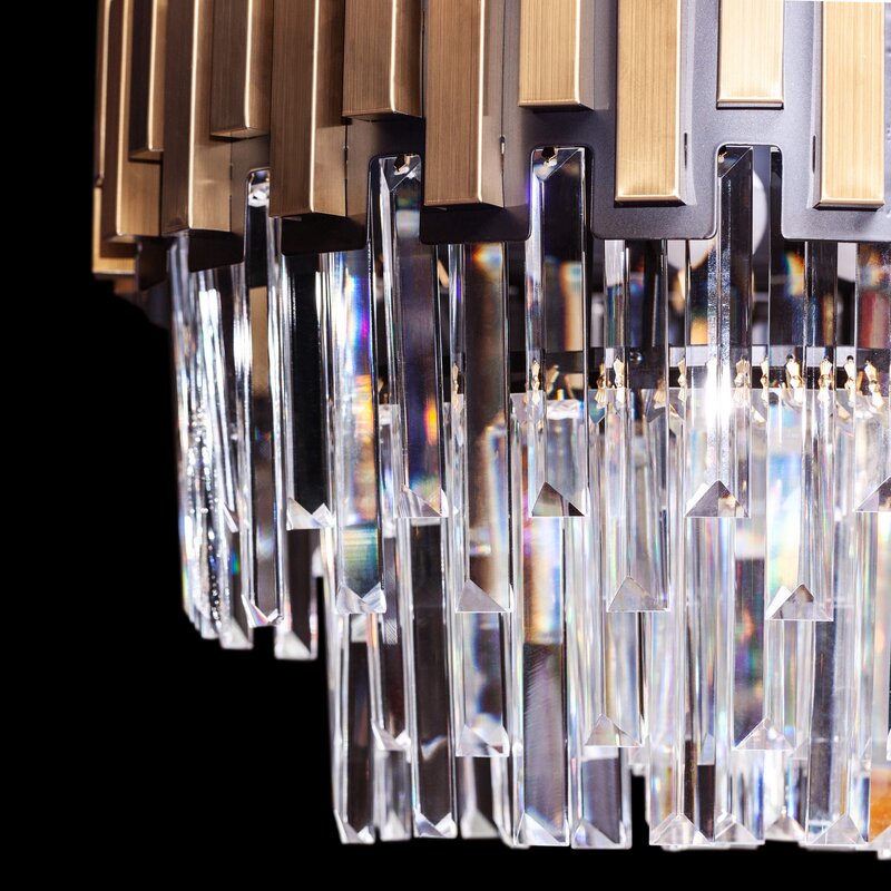 LAMPA EDNA (02) FI 50 X 40 CM ZŁOTY