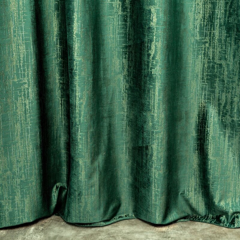 Zasłona gotowa Marsala zielona 140 x 250 cm – zaciemnia pomieszczenie