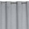 Zasłona gotowa Carlo srebrna 135 x 250 cm – zaciemniająca sypialnię
