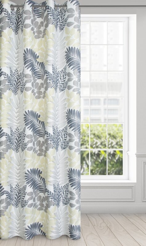 Zasłona gotowa D91 NINA biały 140 x 250 cm – zaciemnia pomieszczenie