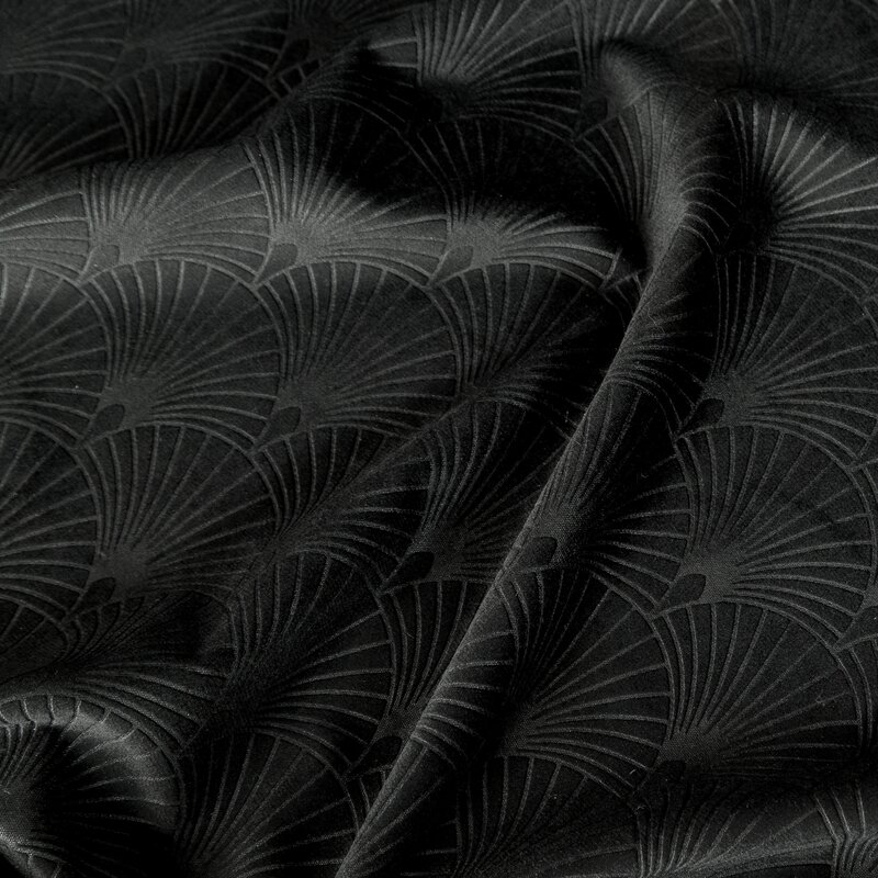 ZASŁONA GOTOWA JULIA 140 X 250 CM CZARNY