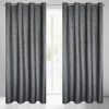 Zasłona gotowa Darcy granatowa 140 X 250 CM – z wzorem pepitki