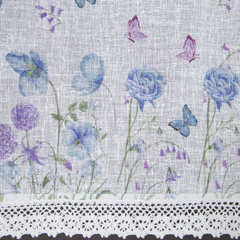 FIRANA GOTOWA ZOJA 150 X 30 CM BIAŁY