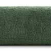 Ręcznik gładki ciemnozielony 70 x 140 cm – miękki i chłonny