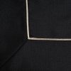 Bieżnik Madele czarny 40 X 140 CM – do jadalni i salonu