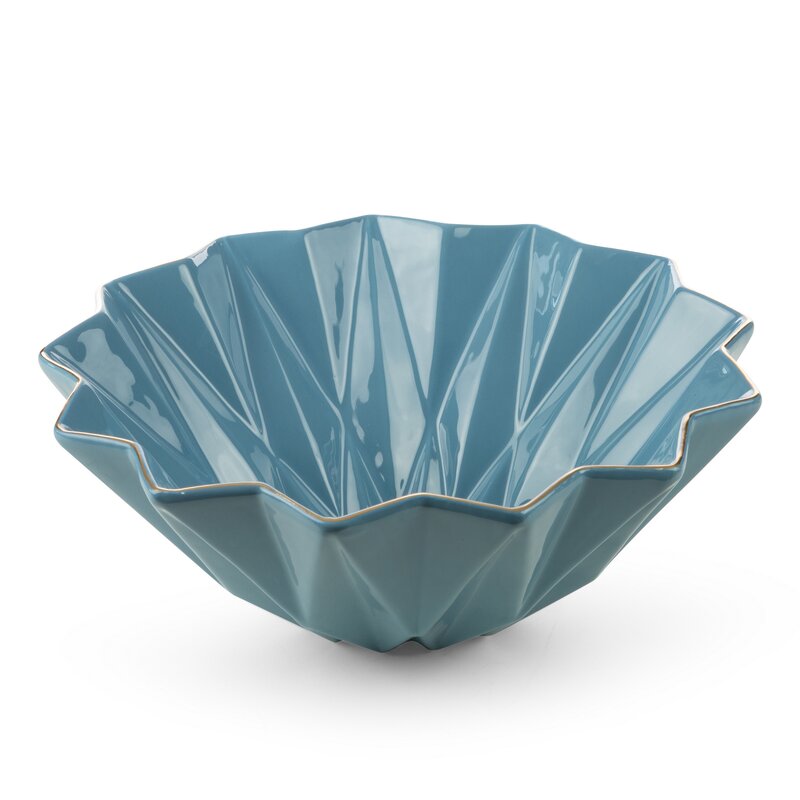 Misa dekoracyjna Alani niebieska 28 x 11 cm – idealna na stół