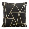 Poszewka Blink czarna 45 x 45 cm – doda blasku wnętrzu