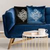 Poszewka velvet ciemnozielona 45 x 45 cm – doda blasku wnętrzu