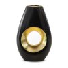 WAZON DEKORACYJNY MIRA 19 X 8 X 30 CM CZARNY