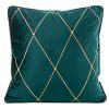 POSZEWKA DEKORACYJNA PIERRE CARDIN MARGO 45 X 45 CM TURKUSOWY