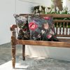 POSZEWKA VELVET 61 45 X 45 CM GRAFITOWY