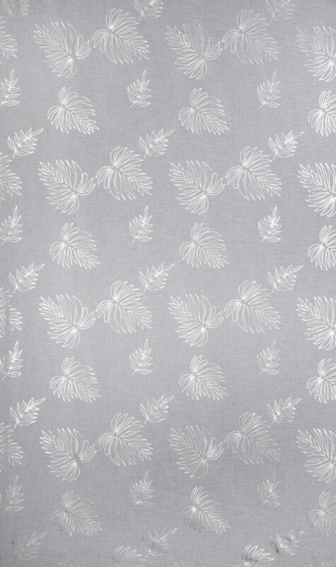 Firana gotowa Capri srebrna 140 X 250 CM – dodaje lekkości i blasku