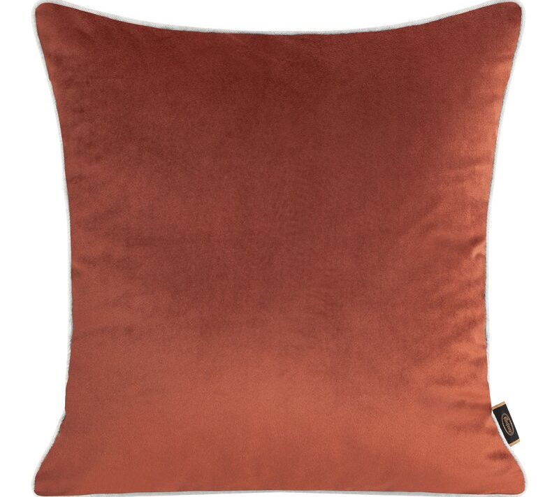 Poszewka na poduszkę rudy 45 x 45 cm – wprowadza ciepło