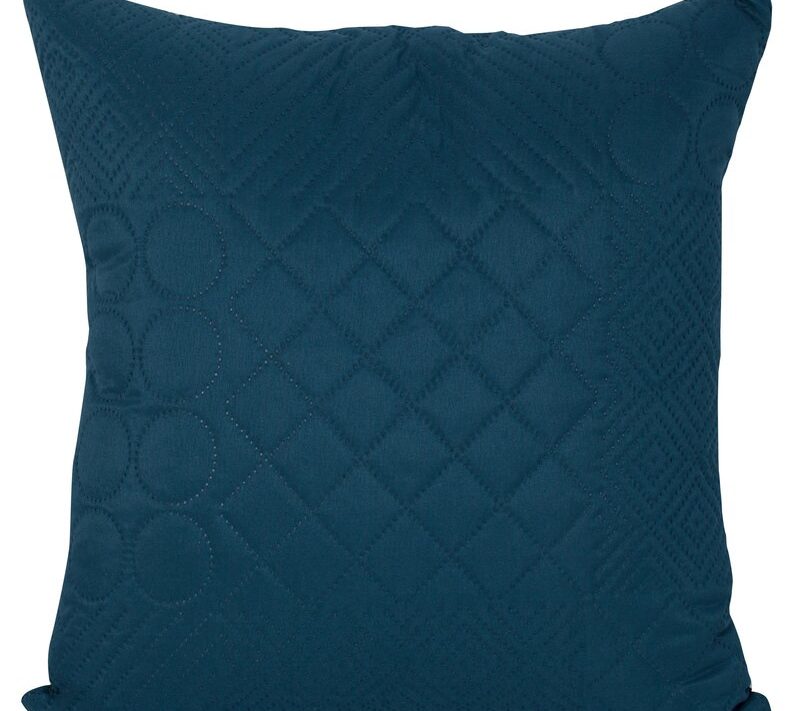 Poszewka Design91 granatowa 40 x 40 cm – doda charakteru