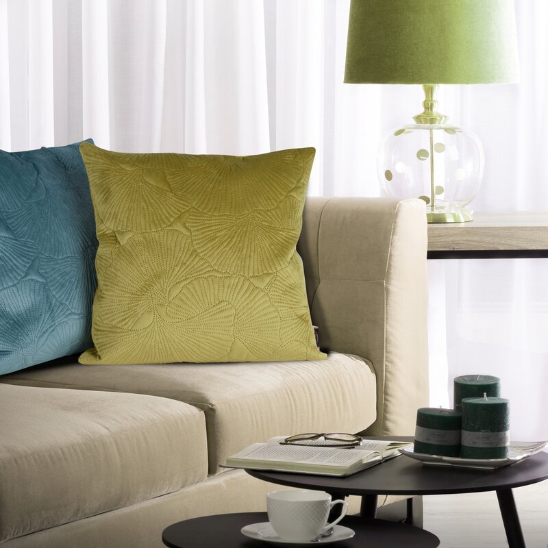 Poszewka velvet ceglasta 45 x 45 cm – doda głębi wnętrzu