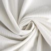 Zasłona gotowa welwet LILI biała 140 x 250 cm – zaciemniająca i elegancka