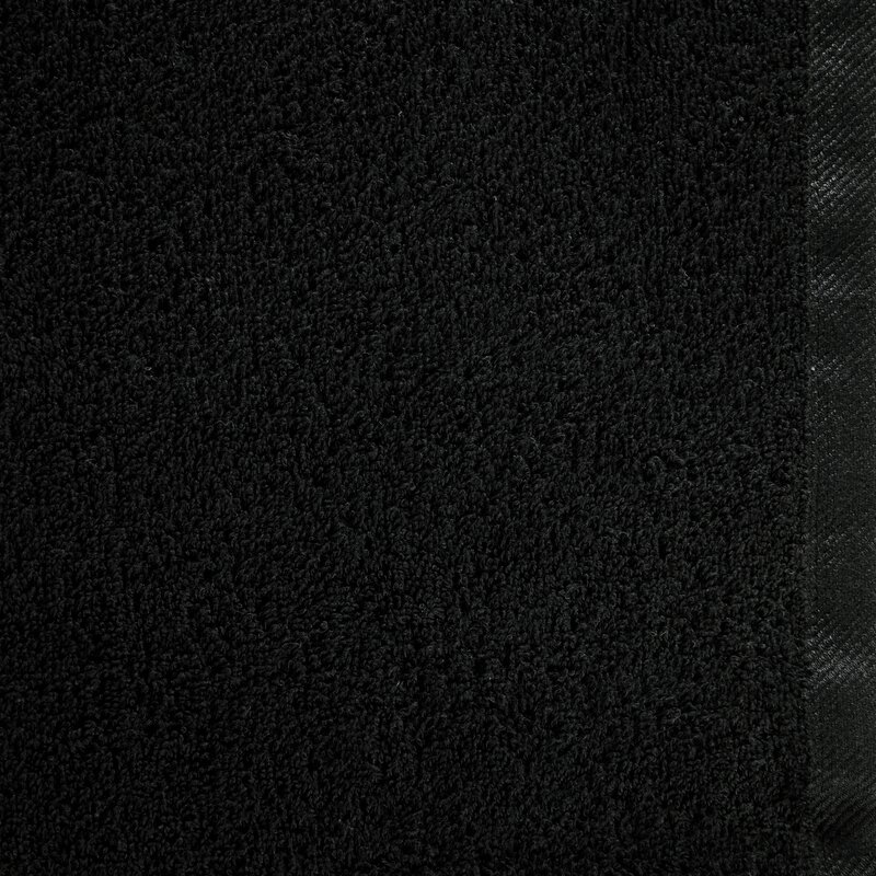 Ręcznik gładki 16 X 21 cm czarny – miękki i higieniczny